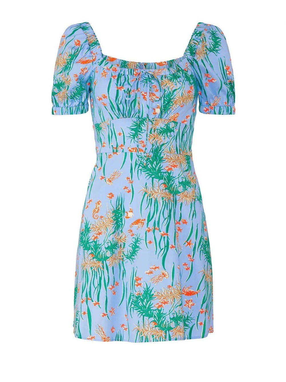 HVN Mini Holland Dress